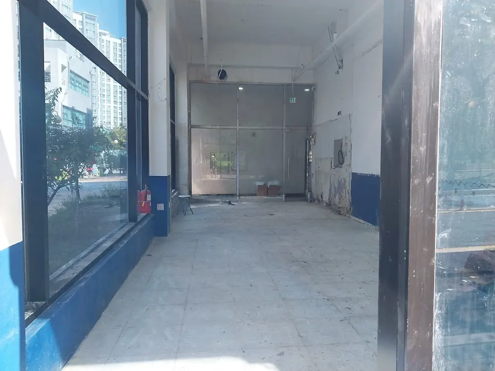 대전 상가철거 현장 사진