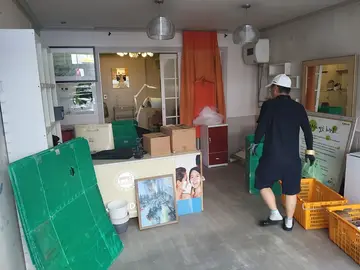 대전 상가철거｜피부관리실 폐업 현장, 철거부터 원상복구·폐업 지원금 신청까지 현장 사진