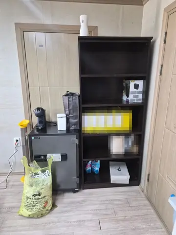 금고폐기, 3층 사무실에서 사다리차로 내린 옥천 현장 현장 사진